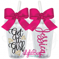 Get It Girl Personalized Tumbler