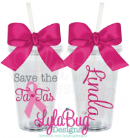 Save the Tatas Tumbler