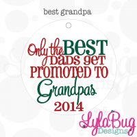 Best Grandpas Christmas Ornament