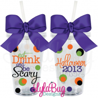 Eat, Drink, & Be Scary Tumbler
