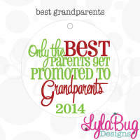 Best Grandparents Christmas Ornament